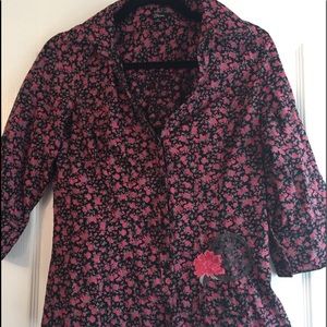 Guess Floral Button Down Shirt